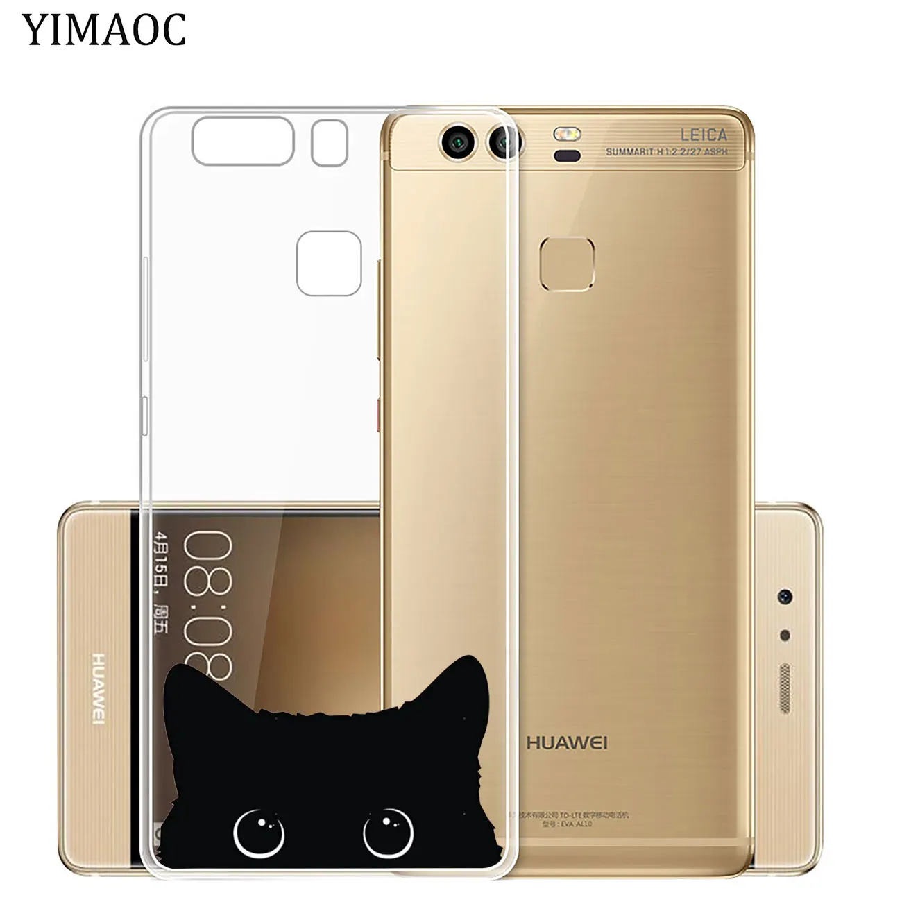 Мягкий силиконовый чехол YIMAOC для телефона Huawei P30 P20 Pro P10 P8 P9 Lite 2017 2016 2015 P smart Z