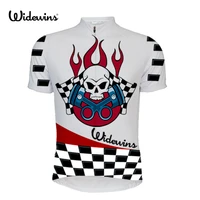 skull polyester summer skull cycling jersey breathable mtb bicycle clothing ropa maillot ropa ciclismo bike clothes 5970