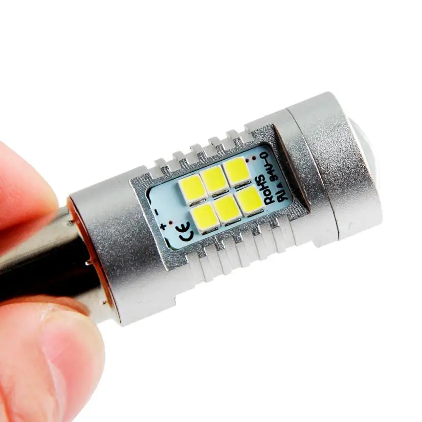 Франшиза супер яркая 1156 BA15S 3030 21SMD 21W светодиодная сигнальная Поворотная Лампа 6000K