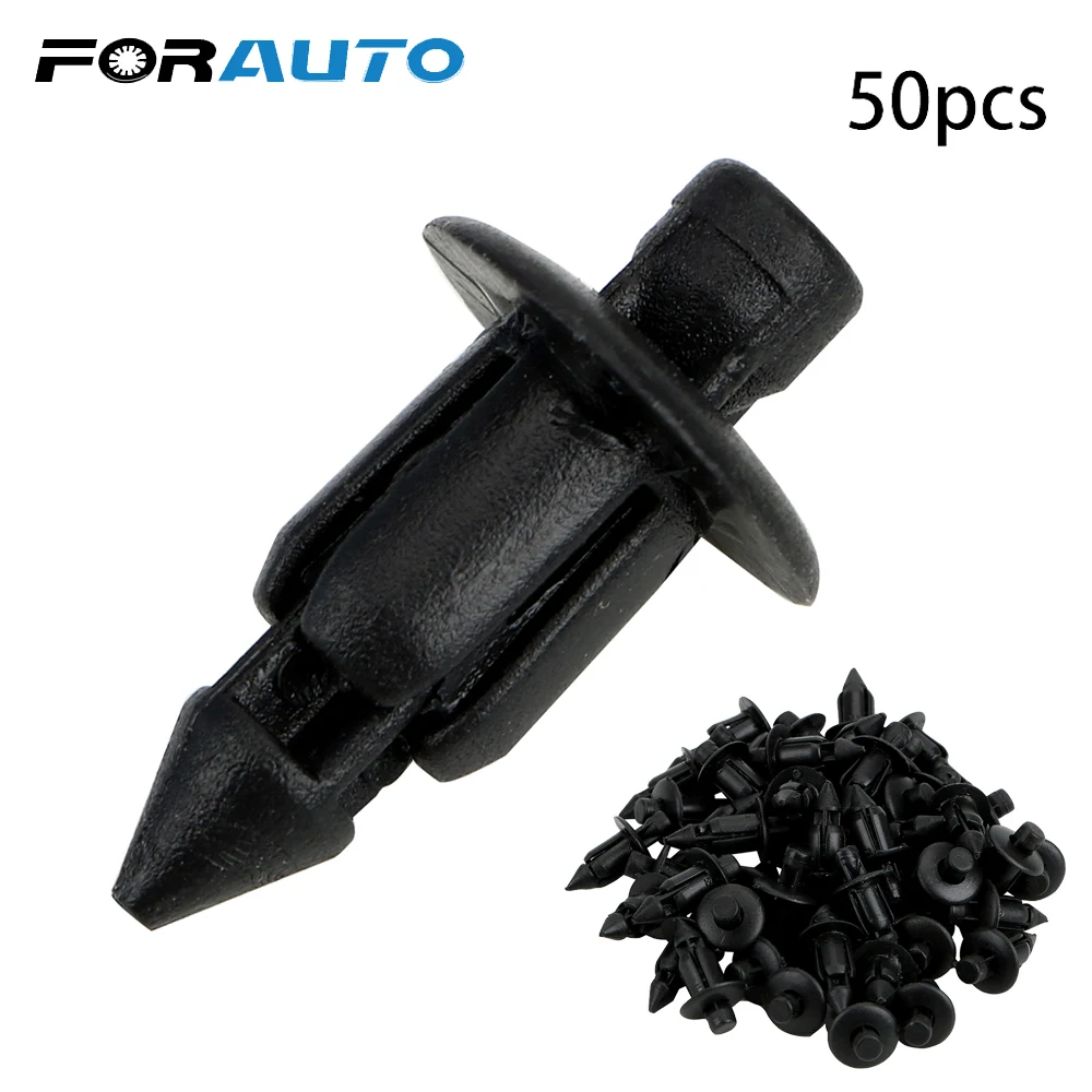 FORAUTO 50 шт./компл. автомобильный зажимы отделки дверной панели фиксатор авто