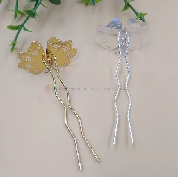 10 шт. винтажные латунные шпильки для волос | Дом и сад