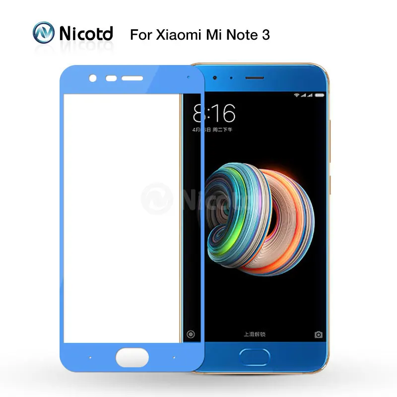 2pcs/lot for Xiaomi Mi Note 3 Tempered Glass Mi Note3 Screen Protector 2.5D Curve Full Cover Screen Film Xiomi For Xiaomi Note 3