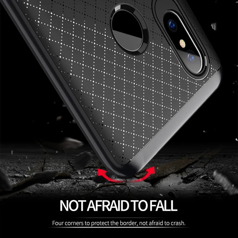 iPaky For Xiaomi Mi 8 Case Classic Armor Silicone Back Cover Xiomi Mi8 Soft Hybrid 2in1 Phone Cases Shockproof |