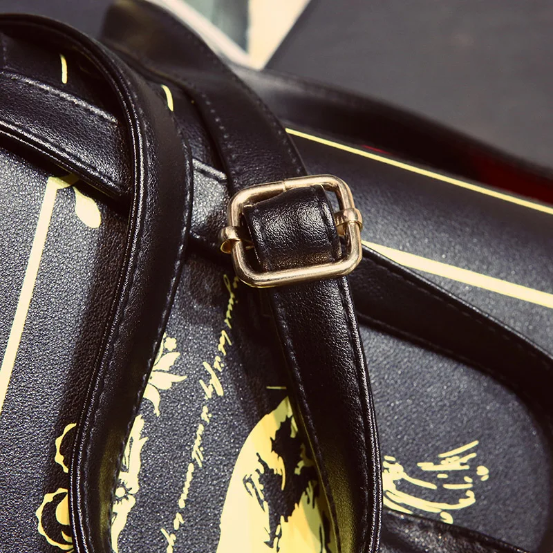 Женская Винтажная сумочка в готическом стиле повседневный мессенджер из