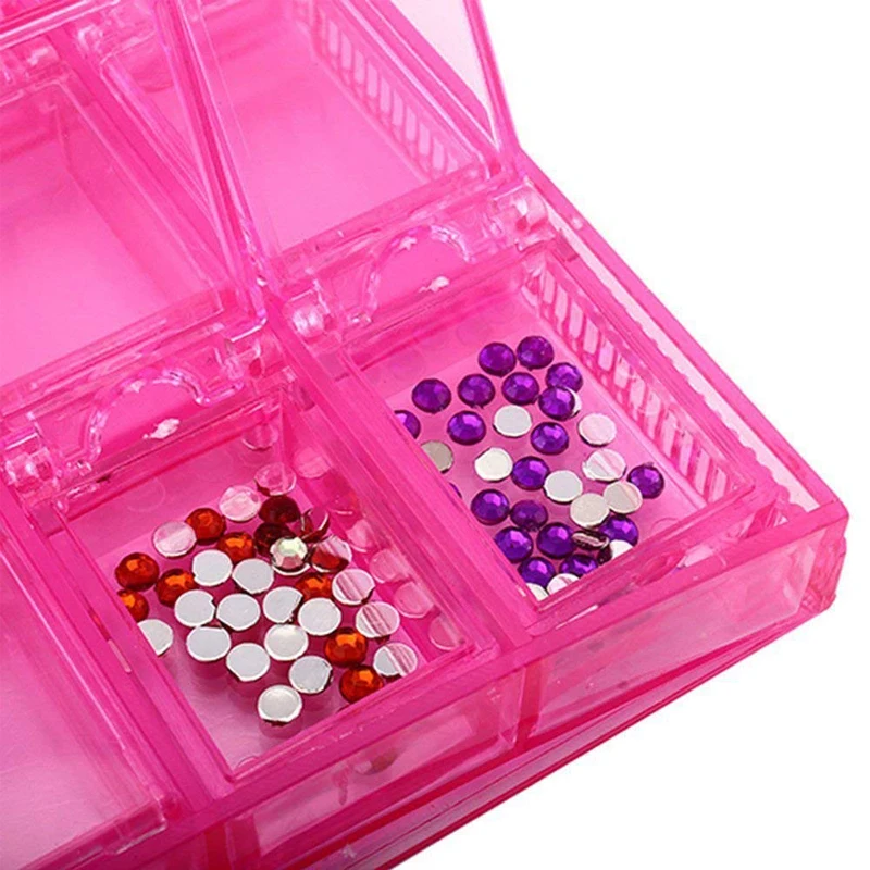 Ящик для хранения 5D сделай сам инструмент алмазной живописи многофункциональная