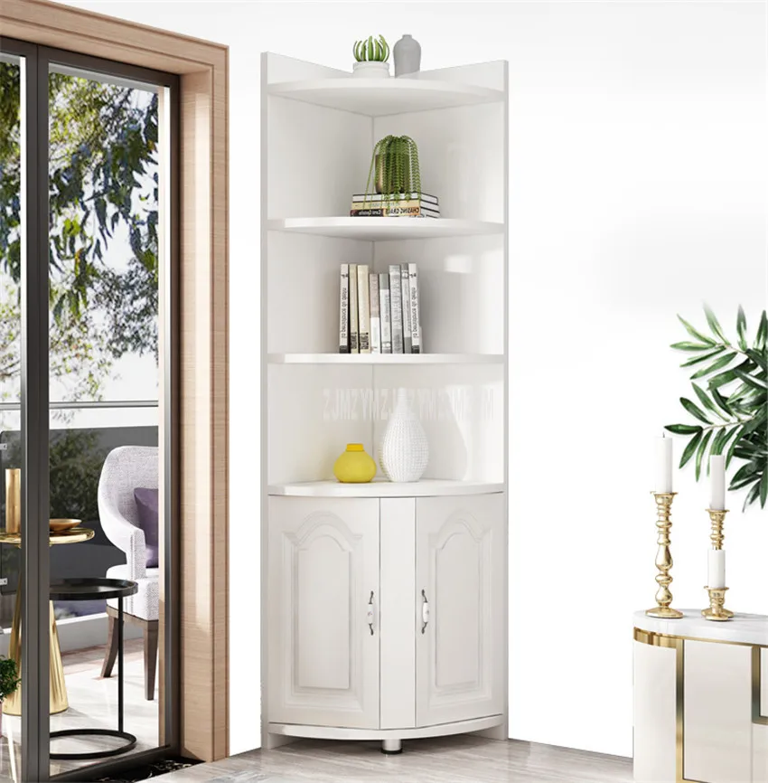 4 элементная угловая полка шкаф для хранения Книжная ваза книжный стойка