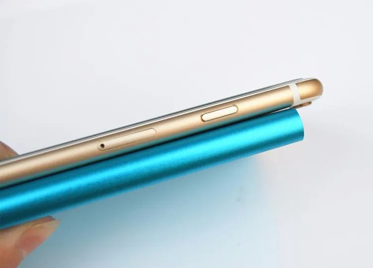 Супер тонкий полимерный power Bank 6000 мАч Высокое качество power bank Внешняя батарея Резервное Копирование Портативное зарядное устройство для всех мобильных телефонов