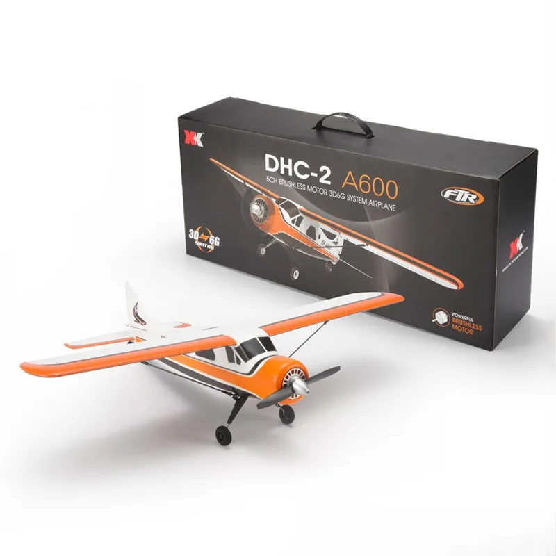 5CH 2 4G 3D 6G System RC Glider Самолет Brushless Motor XK DHC A600|Детали и аксессуары| |