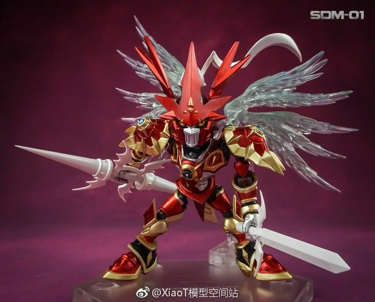 Digimon экс Рояль рыцарь Dukemon galantmon малиновый режим фигурка версия Q|Игровые фигурки и