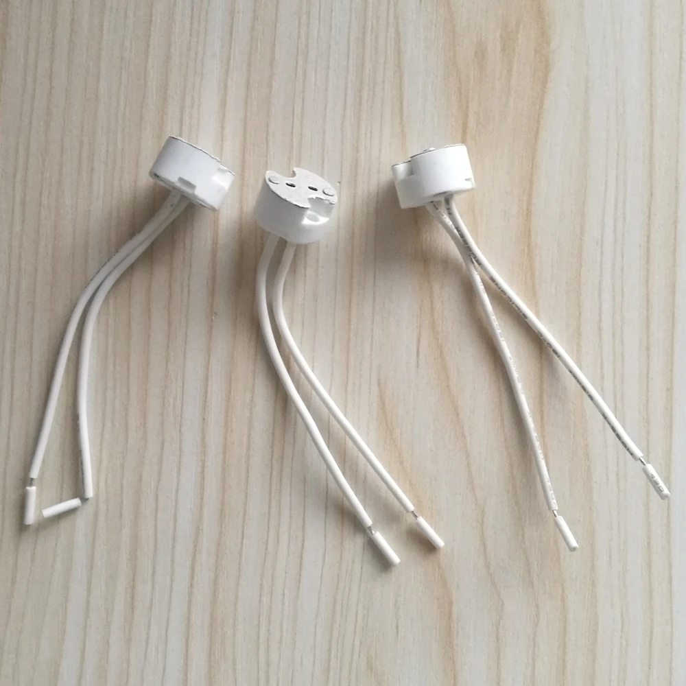PBT Materiall GU10 MR16 база с провод адаптер для ламп E27 для E14 MR16 2E27 G9 E40 G12 светильник конвертер G9 для E14 E27 патрон лампы