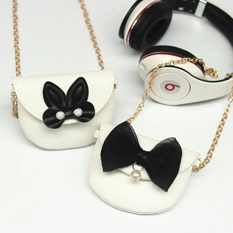 Мини органайзер из искусственной кожи для женщин Детский кошелек через плечо