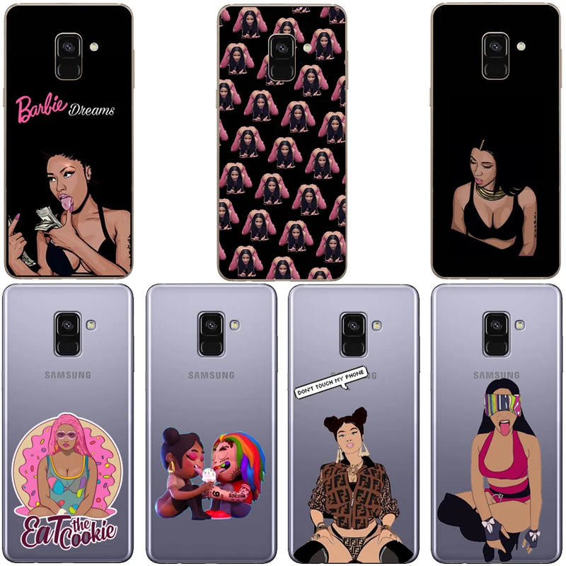 Nicki Minaj минха раинья римские Zolanski Macio ТПУ силиконовый чехол Капа para samsung A3 A5 A6 A8 A7 J3 J5 J7 Coque основа Casos