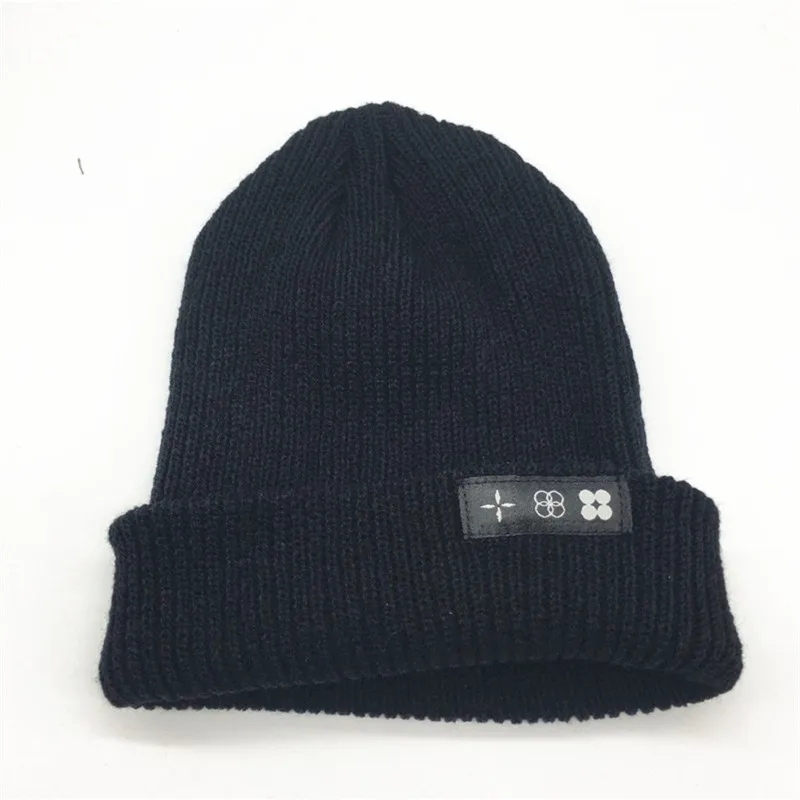 

HOT SELLING THE WINGS TOUR patch LOGO fashion funny SKULL stretch CAP Cuff Beanie HAT