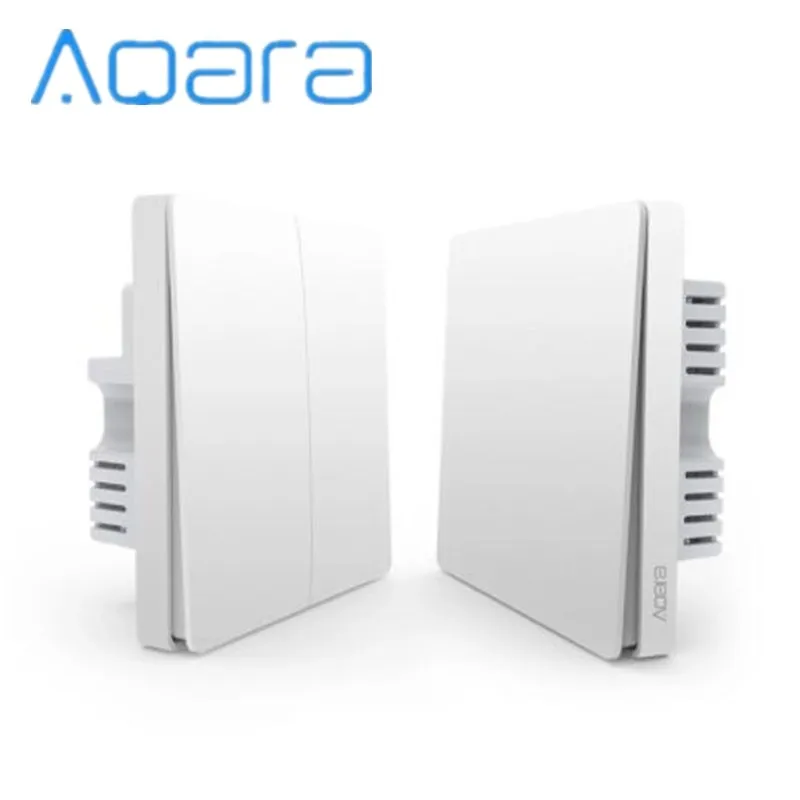 Новый оригинальный Xiao mi Aqara Zigbee беспроводной ключ настенный выключатель света