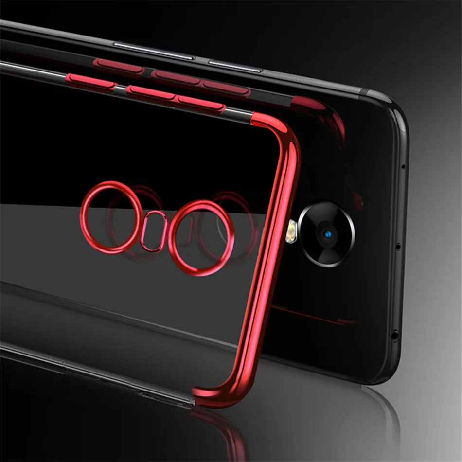 Роскошный прозрачный чехол с покрытием для Xiaomi Redmi Note 4X чехол прозрачный силиконовый случай для Redmi Примечание 4 Чехлы глобальной версии