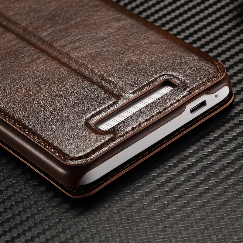 Для xiaomi redmi note 2 чехол высокого качества из искусственной кожи умный флип-чехол с подставкой Чехол s для xiaomi redmi note 2 чехол и Окно просмотра