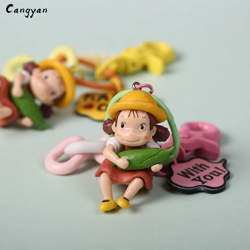 Упаковка кукла кукуруза брелок милый мультфильм креативный аниме Meimei кольцо для