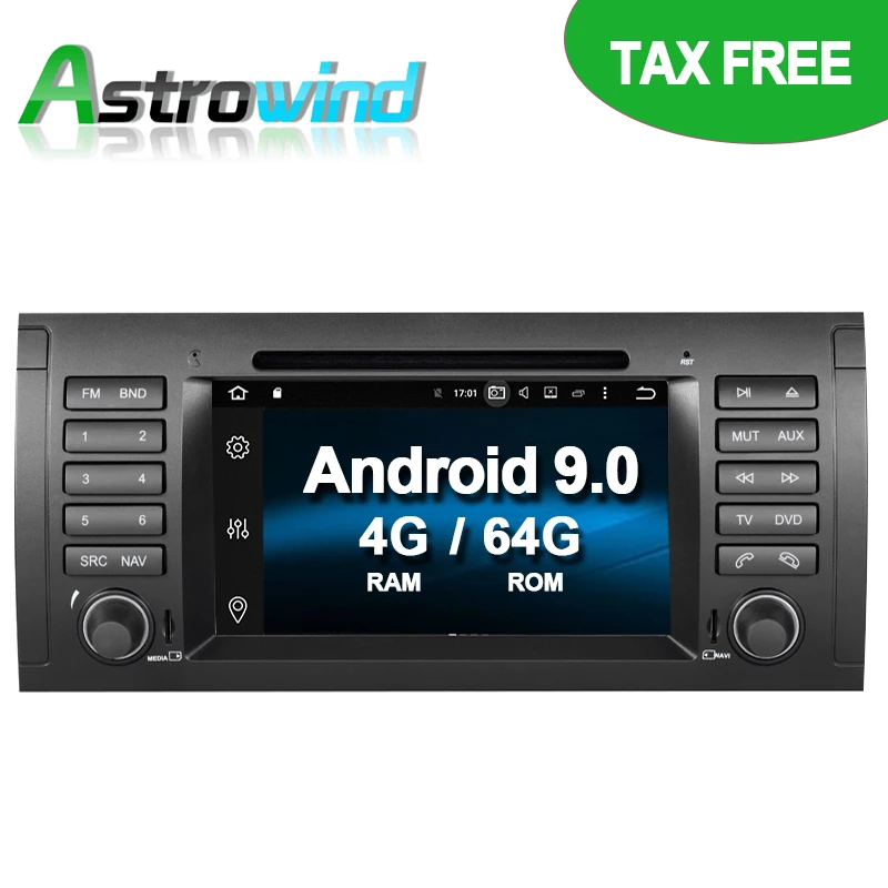 64G ROM без налога Android 9 0 Автомобильная навигационная система GPS DVD плеер Радио