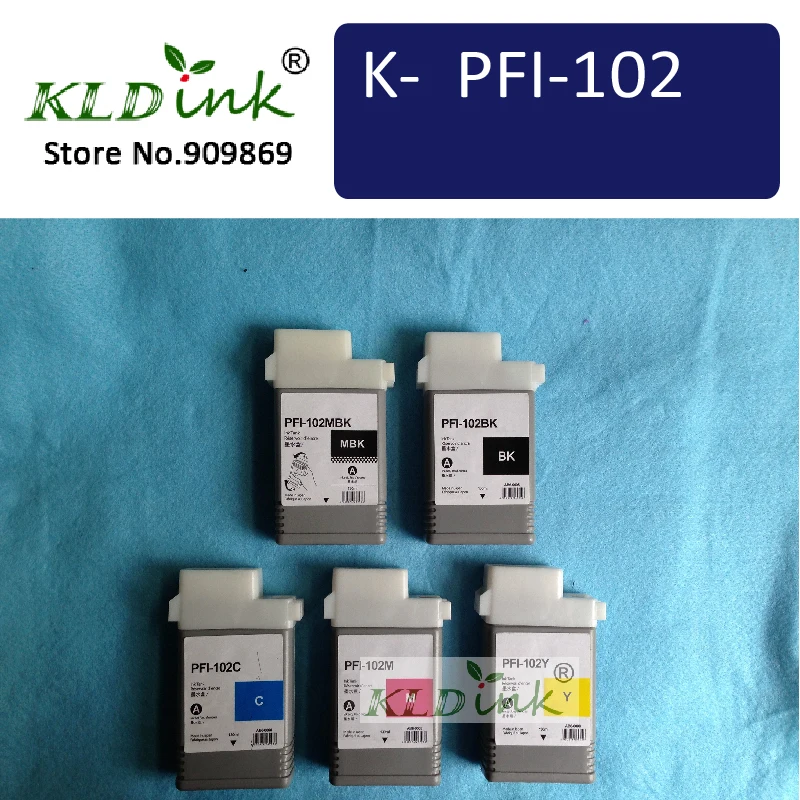 Чернильный картридж для принтеров imagePROGRAF iPF605 iPF610 iPF700 iPF710 iPF720 130 мл 5 комплектов в