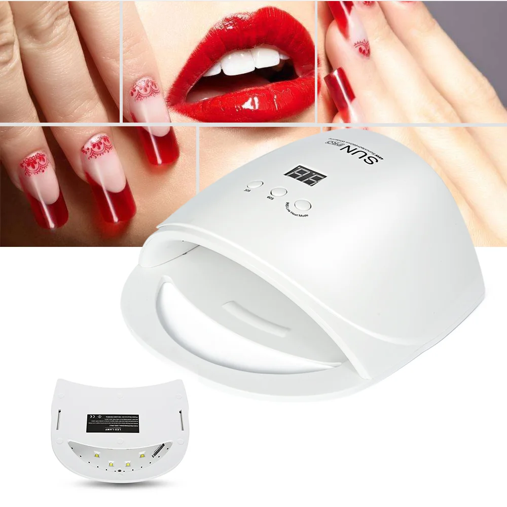 Электрическая Сушка Для ногтей Gustala SunPro 48 Вт УФ светодиодная лампа для