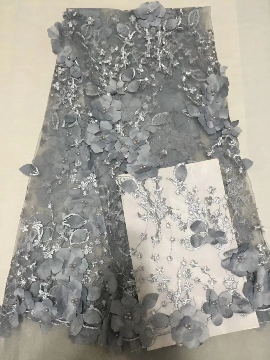 

New Design African Cord Lace High Quality French Lace Fabric with Plenty Stones 2018 African Lace Fabric for Nigerian Wedding