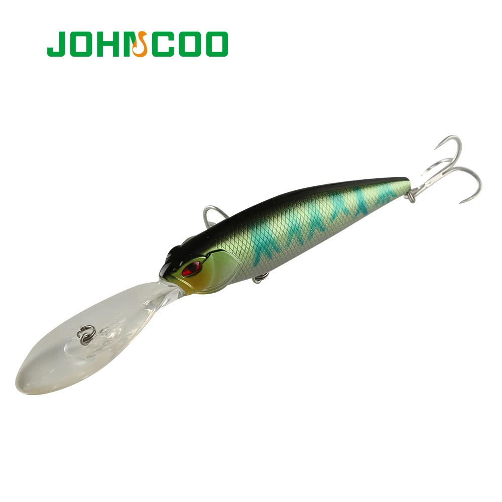 JOHNCOO жесткая приманка для рыбалки Minnow 95 мм 18 г искусственные приманки рыболовный