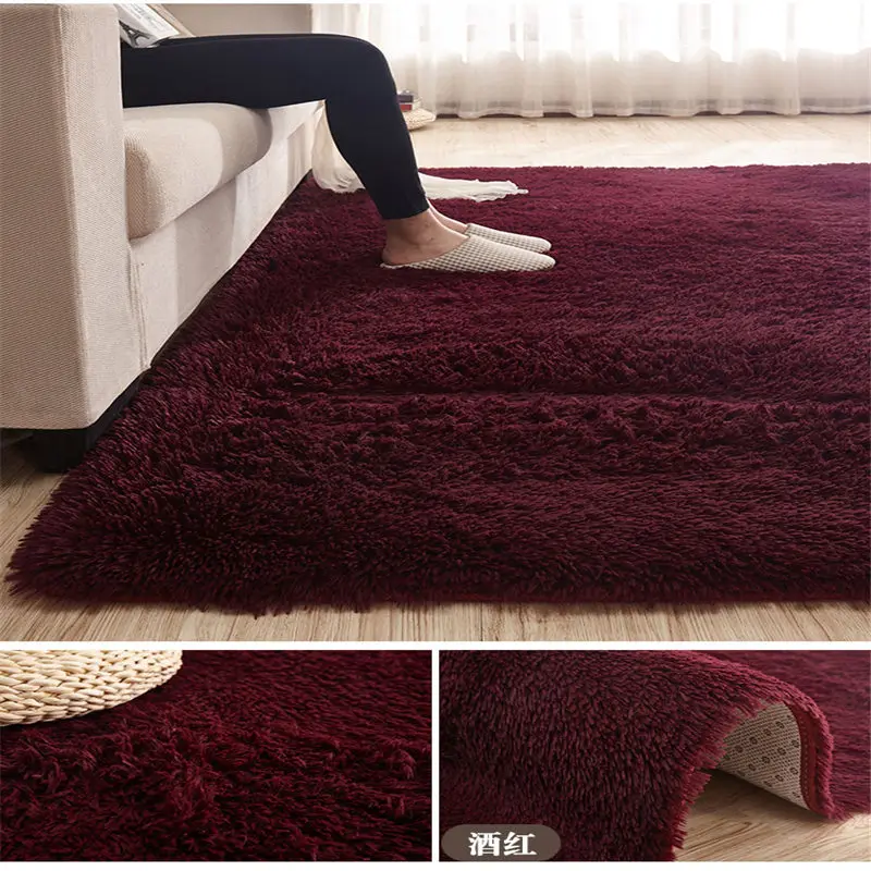 Коврик для гостиной/спальни противоскользящий мягкий 150 см * 200 современный ковер