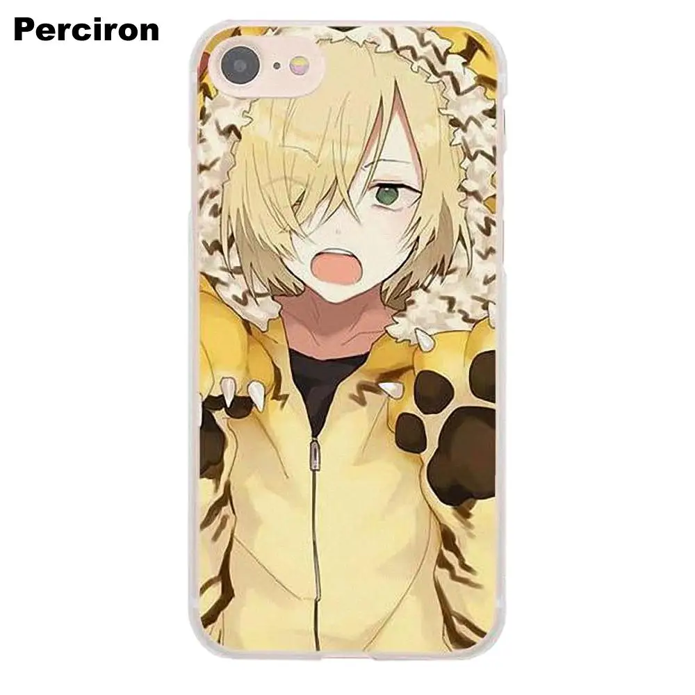 Чехол-накладка с японским аниме Yuri On Ice для Apple iPhone X 4 4S 5 5C SE 6 6S 7 8 Plus LG G3 G4 G5 G6 K4 K7 K8 K10