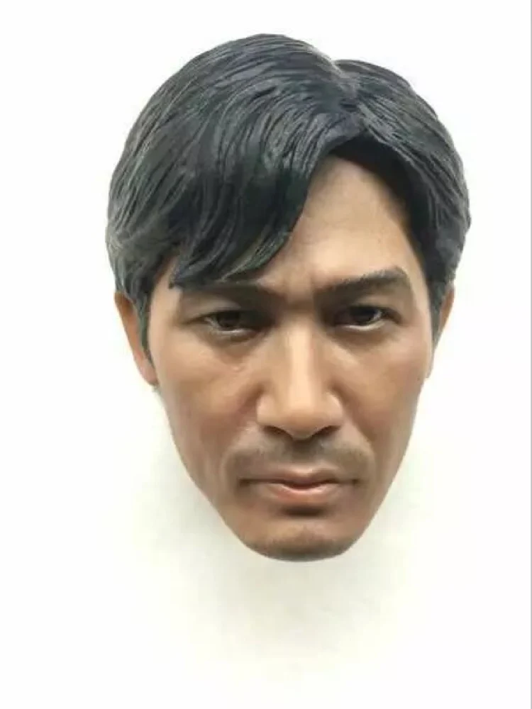 Custom 1/6 Scale Tony Leung Head Sculpt Chiu Wai Headplay Infernal Affairs For Phicen Tbleague Figure toy | Игрушки и хобби