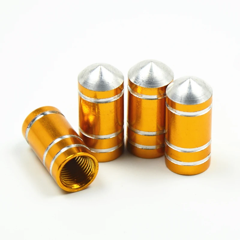 4pcs Theftproof Aluminum Car Wheel Tires Valves Tyre Stem Air Caps Airtight Cover For Jaguar Maserati Porsche benz audi bmw vw | Автомобили