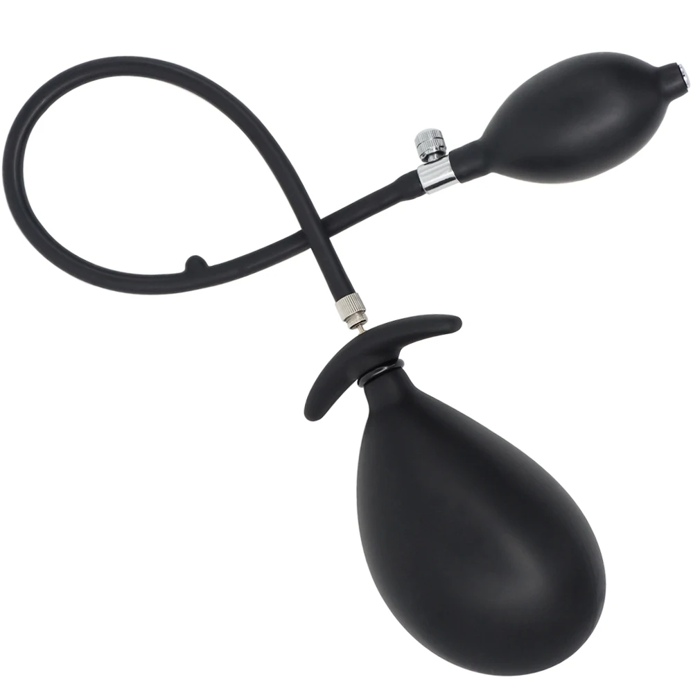 Надувная Анальная пробка Силиконовые анальные секс-игрушки массажер простаты