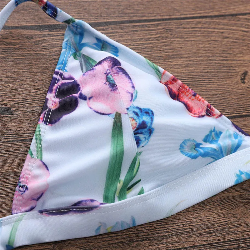 2018 женский сексуальный бандажный комплект бикини Новый пуш ап бюстгальтер