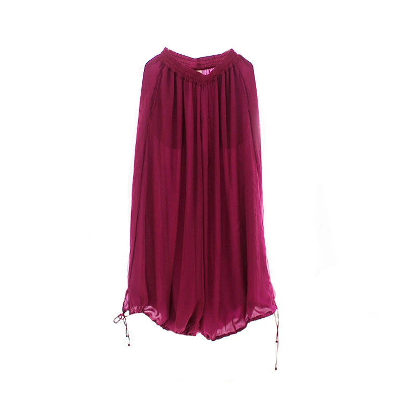 

high waist trousers women 2018 mori girl literary vintage palazzo pants casual loose silk bloomers wide leg pants pantalon femme