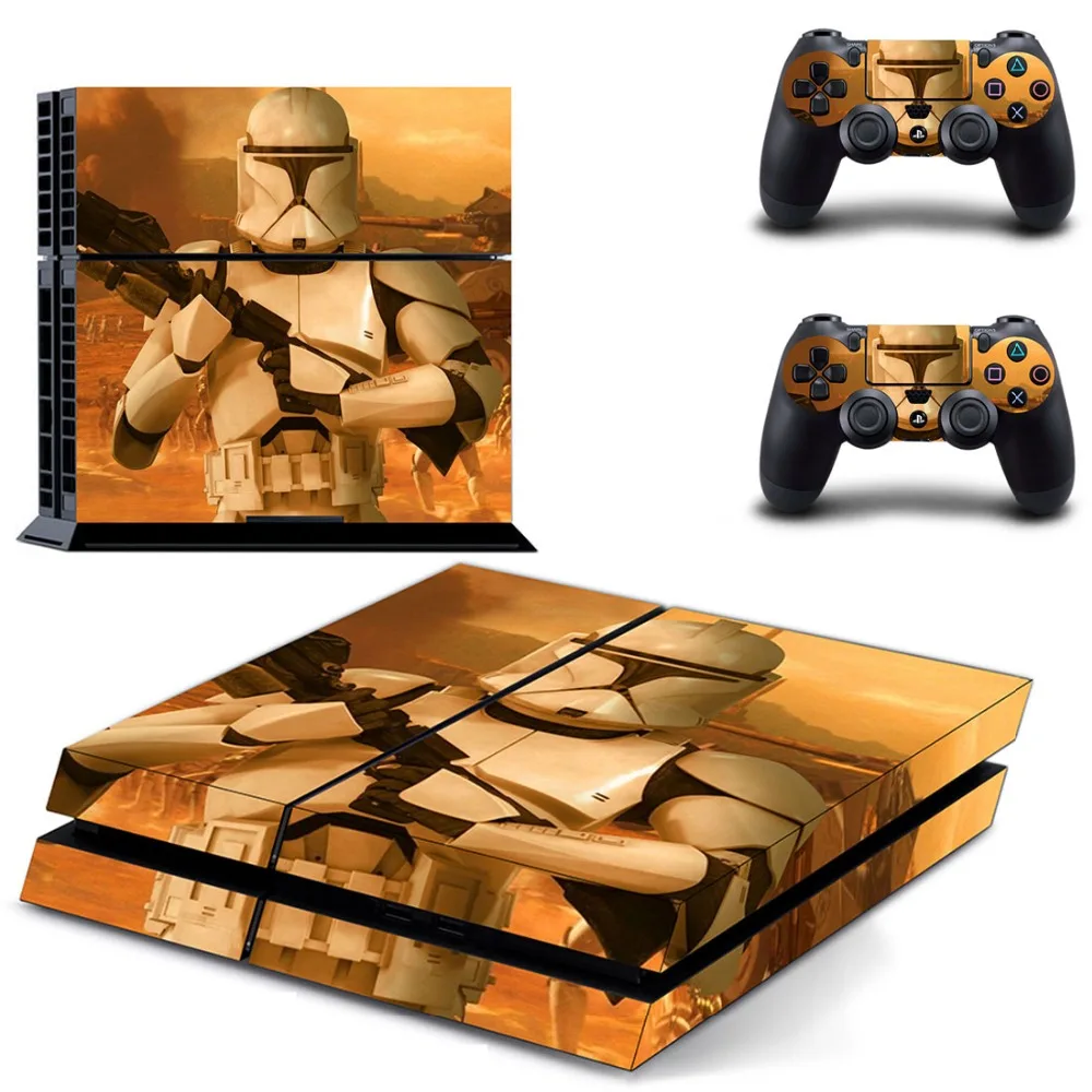Звездные войны PS4 наклейка на кожу Виниловая для Sony Playstation 4 консоль и 2