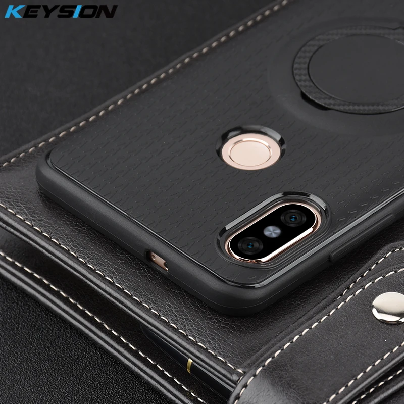 KEYSION чехол для спортивной камеры Xiao mi Note 5 Pro 4 3 Red 6 6A S2 автомобильное магнитное