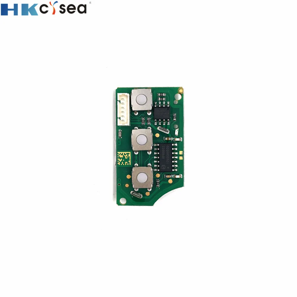 HKCYSEA 1 шт. Автомобильный ключ дистанционного управления роскошный черный B5 стиль