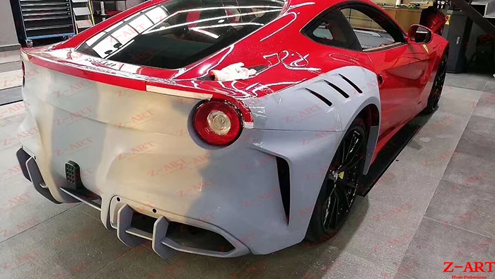 Z-ART широкий тюнинг-пакет для феррари F12 Berlinetta корпус обтекаемой формы комплект |