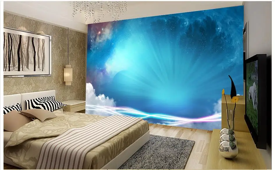 3d обои на заказ фрески настенная бумага Звездная Вселенная крутой фон для