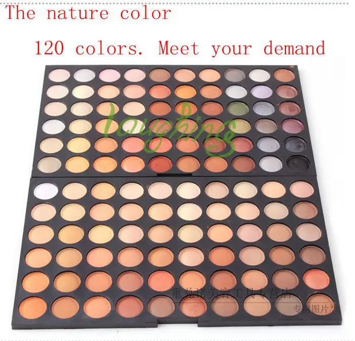Бесплатная доставка 3 шт./лот Pro 120 полноцветные тени для век палитра теней макияж