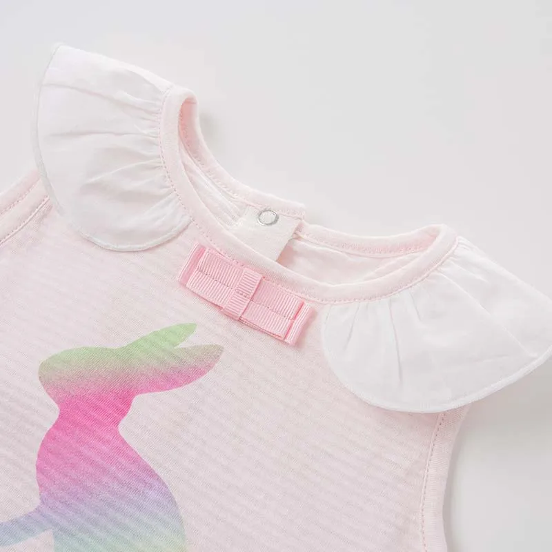 Dave bella/Летняя одежда для маленькой девочки комплекты милые детские полосатые