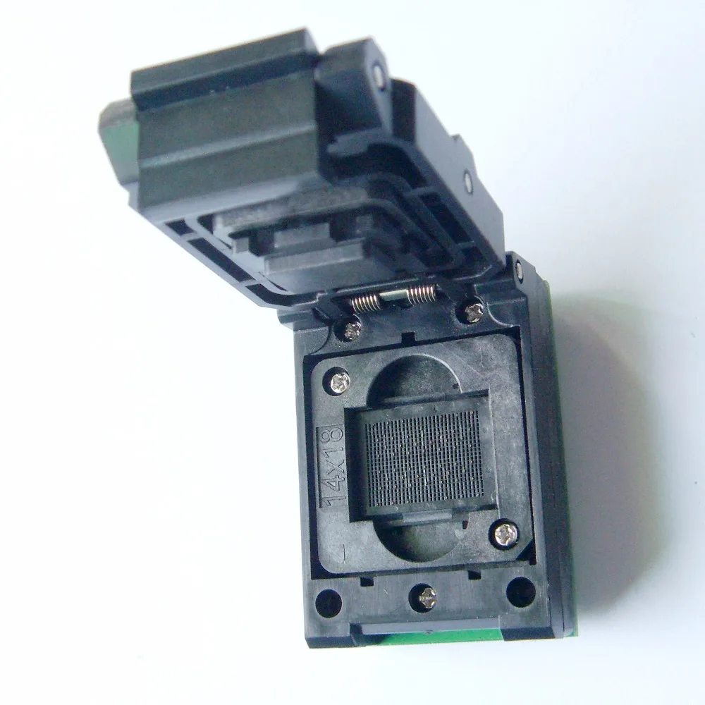 LGA52 DIP48 Pogo pin IC тестовая розетка с платой Flash программатор адаптер запись в гнездо