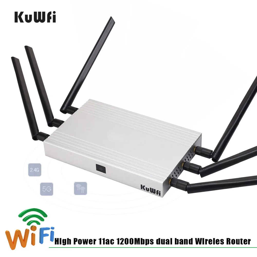 1200 Мбит/с беспроводной Wifi маршрутизатор 11AC двухдиапазонный 2 4G & 5G гигабитный