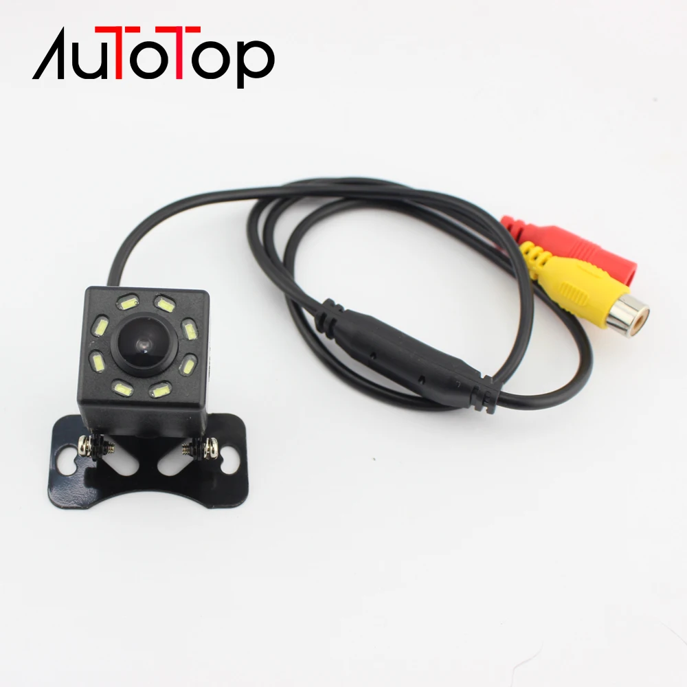 Камера заднего вида AUTOTOP 8 светодиодный ночное видение 120 градусов | Автомобили и