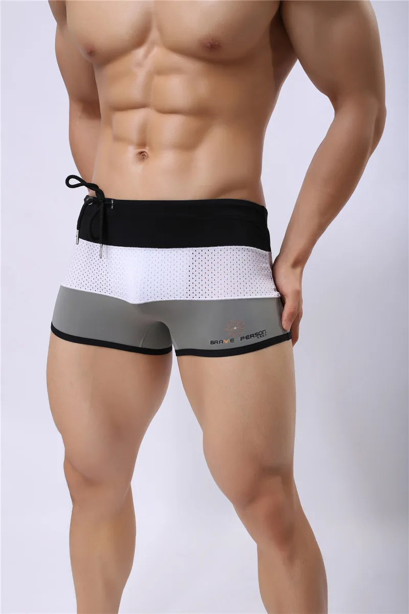 Новинка мужская спортивная одежда для бега плавания бодибилдинга шорты боксеры