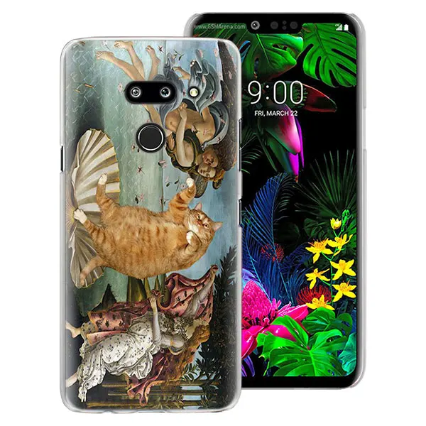 Забавный художественный эстетический чехол для телефона, чехол для LG G7 G8 ThinQ G5 G6 V30 V40 V50 ThinQ Q6 Q7, жесткий чехол-накладка - Цвет: 11