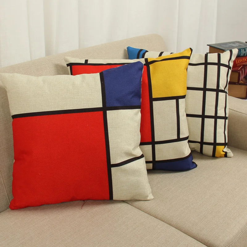 2016 декоративная подушка для дома чехол с геометрическим рисунком | Дом и сад