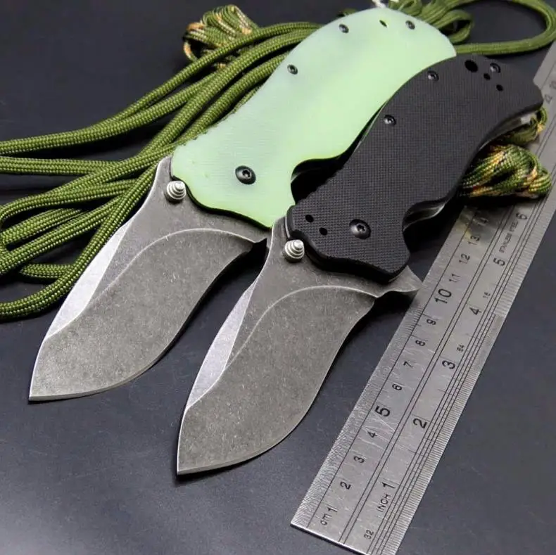 ZT0350 камень стиральная S30V лезвие G10 Ручка Кемпинг Открытый тактический карманный