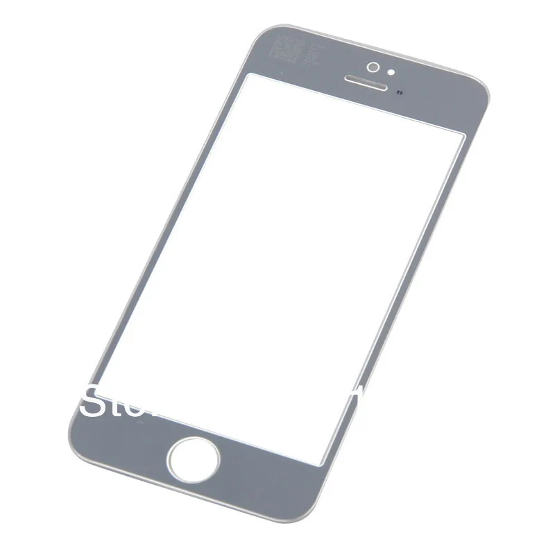 Совершенно новый белый/черный стеклянный экран на замену для объектива iphone 5S