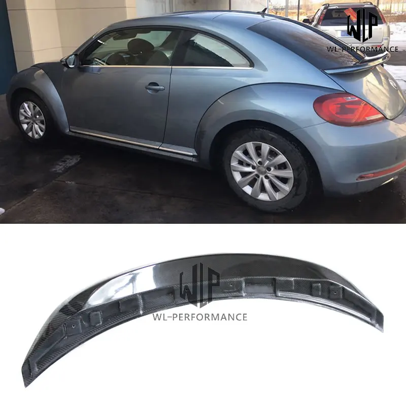 Задний спойлер VW Beetle из углеродного волокна Стайлинг автомобиля крылья для Volkswagen