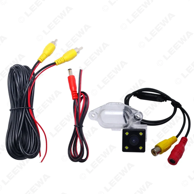LEEWA HD Автомобильная запасная Водонепроницаемая камера заднего вида Wiht 4LED/8LED/12LED